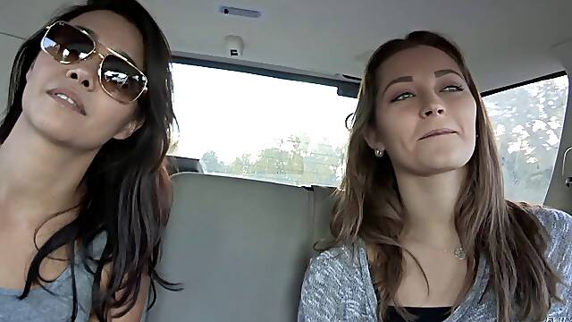 Closeup video of Dana Vespoli licking pussy of cute Dani Daniels