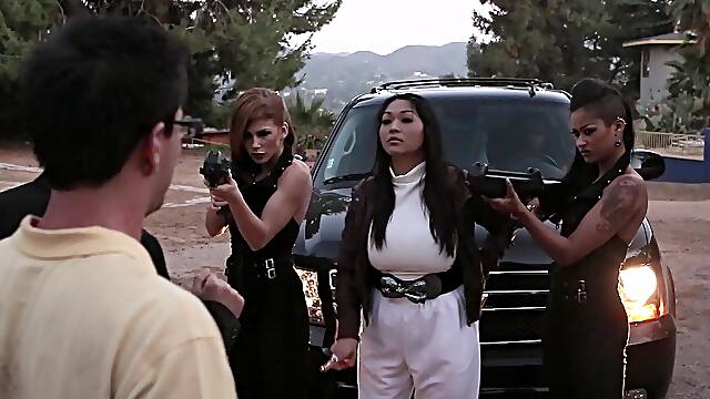 The greatest orgy with the hottest girls, featuring intense interracial action.